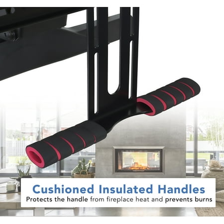 Mount It Fireplace Tv Heavy Duty Mantel Pull Down Mount It Fireplace Tv Heavy Duty Mantel Pull Down Mounting Bracket With Height Adjustment Fits 50 100 Inch Tvs