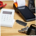 thumbnail image 2 of HUGFEGWE 3sets Cashier Box Clip Cash Tray Insert Clips Register Bill Clip Cash Drawer Money Clips Cash Holder Cash Clip Cash Register Clip Metal Clips for Cash Replacement Clip Black CA919-87069, 2 of 9