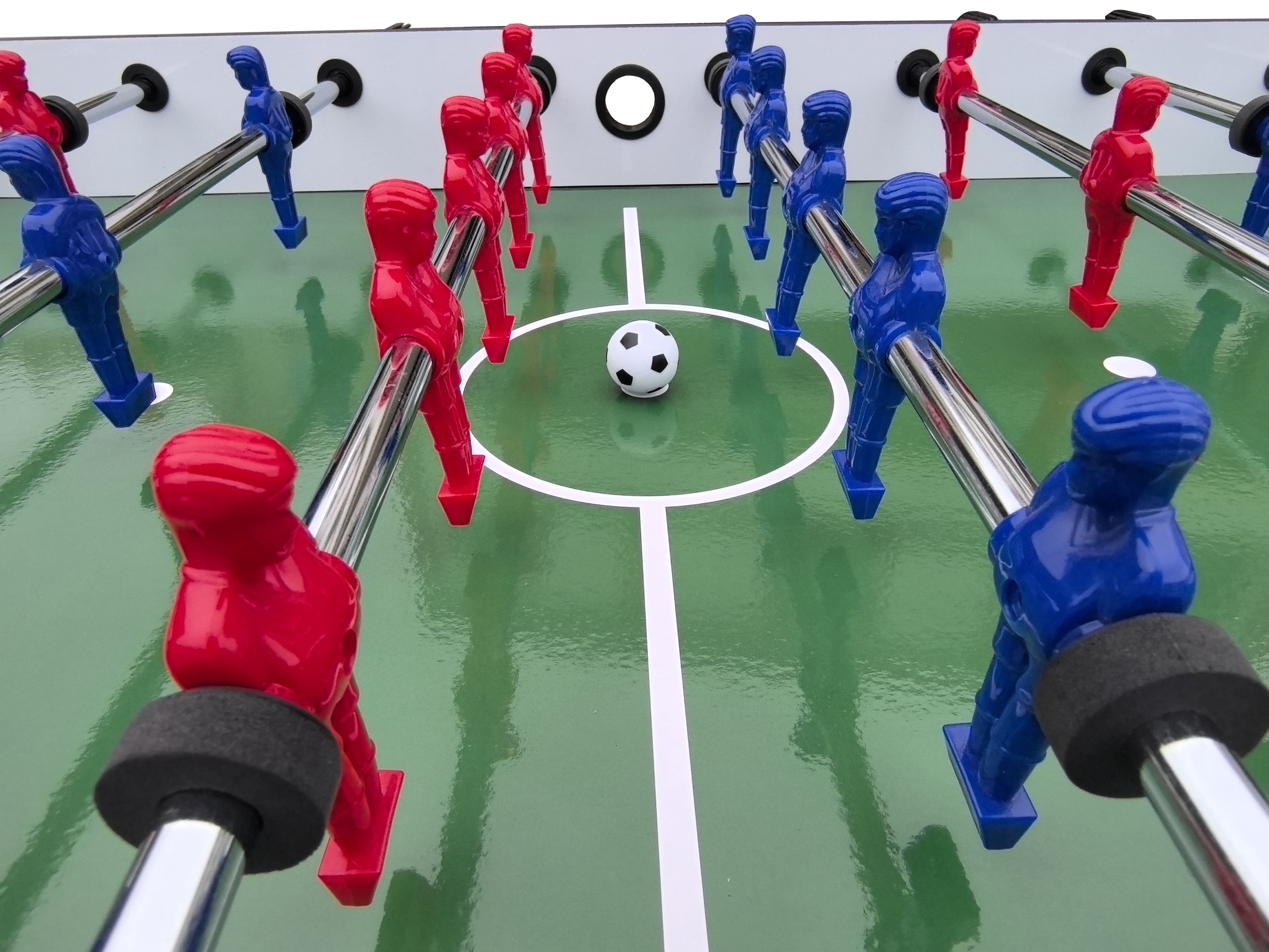 Leuco Kids Foosball Table, Compact Soccer Game Table for Children, Tabletop Football Game for Family Entertainment