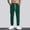 Green, variant on Men's Hiking Pants Lightweight Multi Pockets Solid Color Casual Elastic Waist Nylon Outdoor Joggers Sport Pants