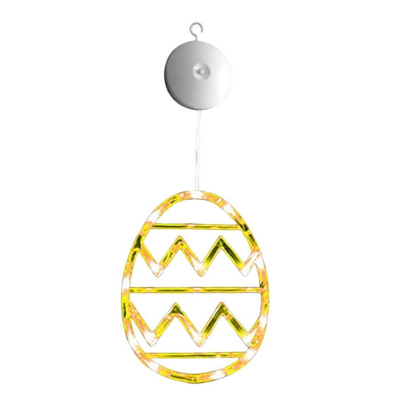 6 - Color Easter Lights with Colorful Eggs - Create Festive Atmosphere, Indoor/Outdoor Decoration, Ideal for Home & Night Lighting