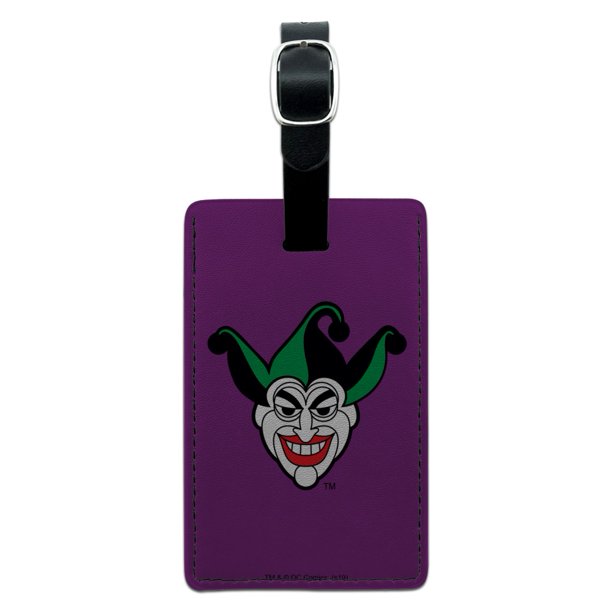 Graphics And More Batman Joker Symbol Rectangle Leather Luggage Card Suitcase Carry On Id Walmart Com Walmart Com