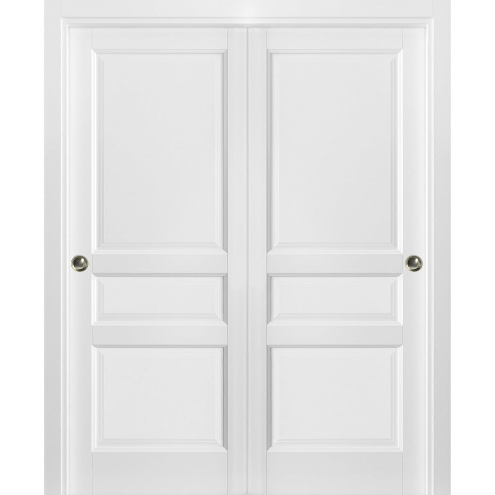 Sliding Closet Bypass Doors 48 x 80 with hardware