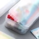 thumbnail image 5 of Organizador de estuche de lápices de doble capa | Bolsa de papelería portátil transparente y liviana para estudiantes | Bolsa de almacenamiento multifuncional para bolígrafos Gomas de borrar Oficina, 5 of 7