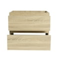 thumbnail image 6 of 24" Vanity for Bathroom Decor | Floating Design, 2 Drawers with Soft Close | Eco-Friendly Plywood with Scratch-Resistant Surface | Handles Assembly and Storage Optimization, 6 of 7