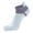 Grey, variant on Socks Compression Comfort Socks For Women Five Finger Men's And Cotton Thread Short Tube Five Toe Spring And Summer Top Boat