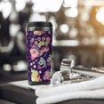 thumbnail image 5 of Kirby Character Stainless Steel Water Cup Portable Travel Coffee Mug Thermos Bottle Unisex Insulated Mug Gift For Home Car Office Holiday, 5 of 8