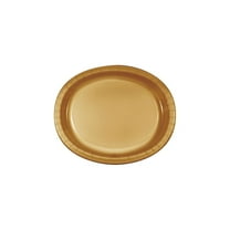 Creative Converting Oval Platter, 10" X 12", 8Pk