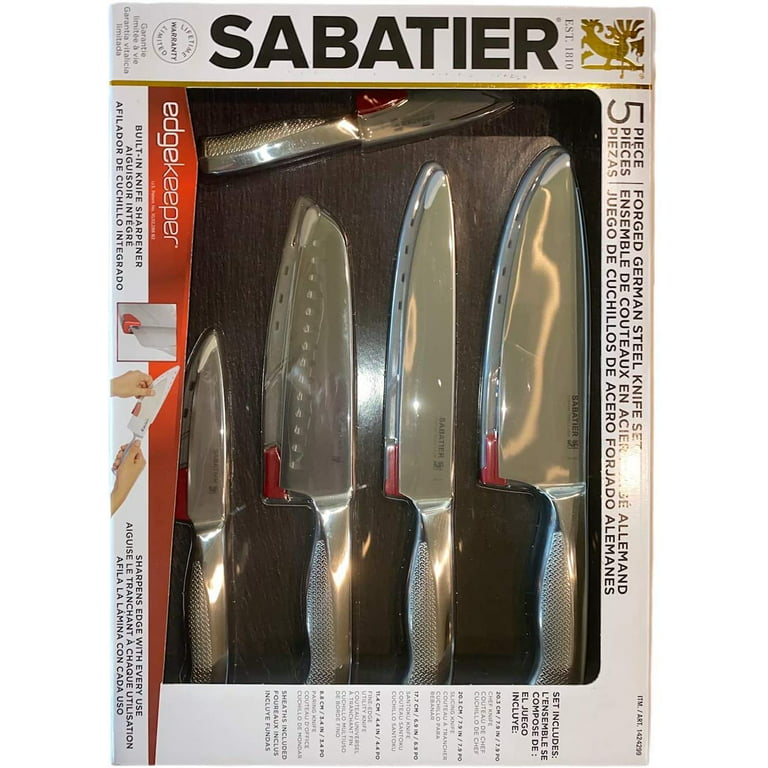 Sabatier 5 Piece Forged German Steel Knife Set 
