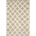 thumbnail image 3 of SAFAVIEH Dallas Jerrie Geometric Shag Area Rug, Beige/Ivory, 4' x 6', 3 of 8