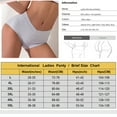 thumbnail image 3 of ZHENHONG Period Underwear for Women High Waisted Leak Proof Panties Underwear for Leak Proof Cotton Overnight Menstrual Panties Briefs, 3 of 9