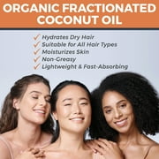 Viva Naturals Organic Fractionated Coconut Oil, 16oz