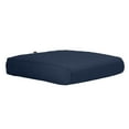 thumbnail image 6 of Classic Accessories Montlake FadeSafe Water-Resistant Wide Back Lounge Quilted Cushion Cover, 21 x 20 x 4 inch, Navy, 6 of 11