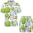 thumbnail image 3 of Sdmnsg-T Ensemble de Pyjama Coloré de Baseball Golf pour Femmes Shorts Ensemble Deux Pièces Manches Courtes, 3 of 8