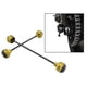 thumbnail image 3 of Motocicleta delantera y trasera rueda horquilla eje Sliders Protector de choque para s1000hr S1000R 2009 - 2016 - De Oro dorado Soledad deslizadores del eje, 3 of 8