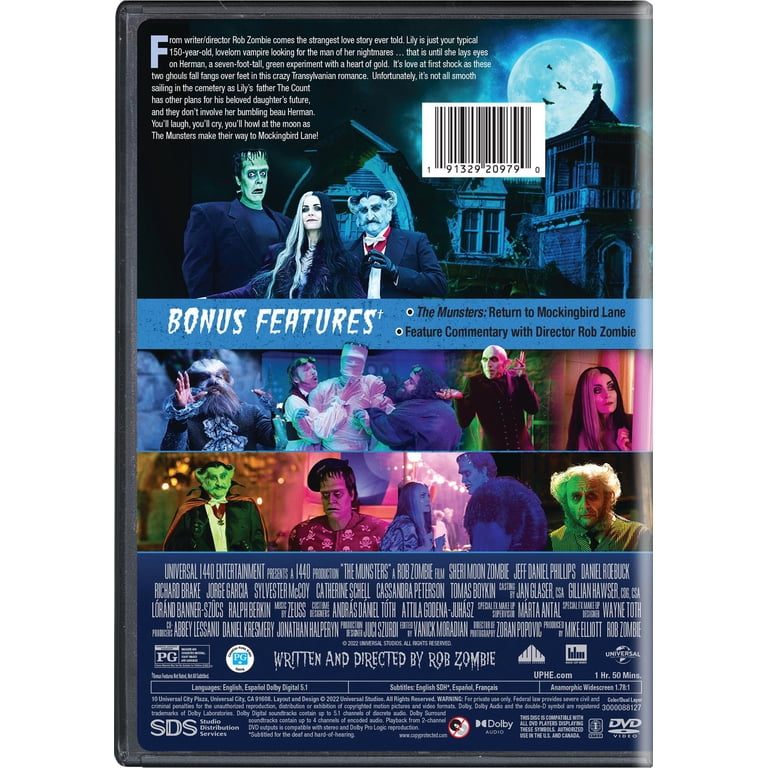 The Munsters (2022) DVD - Comedy, Family, Fantasy TV Collection