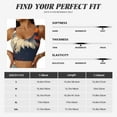 thumbnail image 7 of Fotbe American Bald Eagle A Pattern Womens' Sports Bra Longline Wirefree Padded with Medium Support Sports Moisture-Wicking Workou Vest,Tank Top-Large, 7 of 7