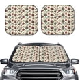 thumbnail image 2 of Fotbe Insects A 2-Piece Car Windshield Sun Shade | Sun Blocker for Car Windshield | Foldable Automotive Interior Accessories for Sun Protection-Medium, 2 of 7