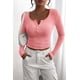thumbnail image 5 of Camisa de Mujer PRETTYGARDEN Otoño 2025 Manga Larga Rosa S, 5 of 8