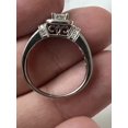thumbnail image 3 of Dazzlingdaimonds Jewels 3.00 Ctw Princess Cut White Diamond Wedding Anniversary Band Ring 14K White Gold Plated 925 Sterling Silver 925 Sterling Silver -9, 3 of 4