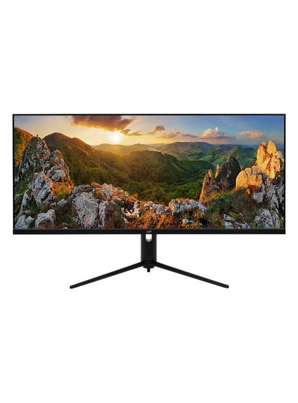Monoprice 40in Ultrawide 1440P Productivity Monitor, 3440x1440P (UWQHD) Maximum Resolution, 144Hz Refresh Rate, IPS Panel, HDMI, DP, USB A - CrystalPro Series