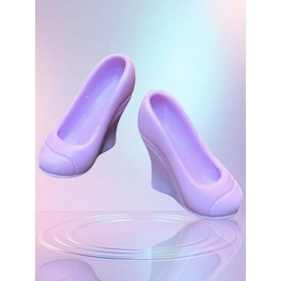 Lol Surprise doll OMG Bartz Doll Clothes Purple Closed Toe Stiletto Heels Shoes