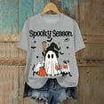 thumbnail image 2 of Towmus Halloween Womens Shirt Fall Tee Shirt Funny Graphic Clothes Halloween Tshirts Women, 2 of 4