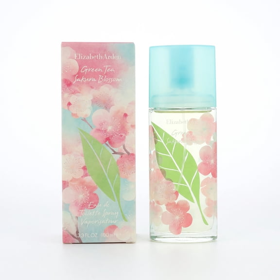 Green Tea Sakura Blossom by Elizabeth Arden for Women - 3.3 oz EDT Spray