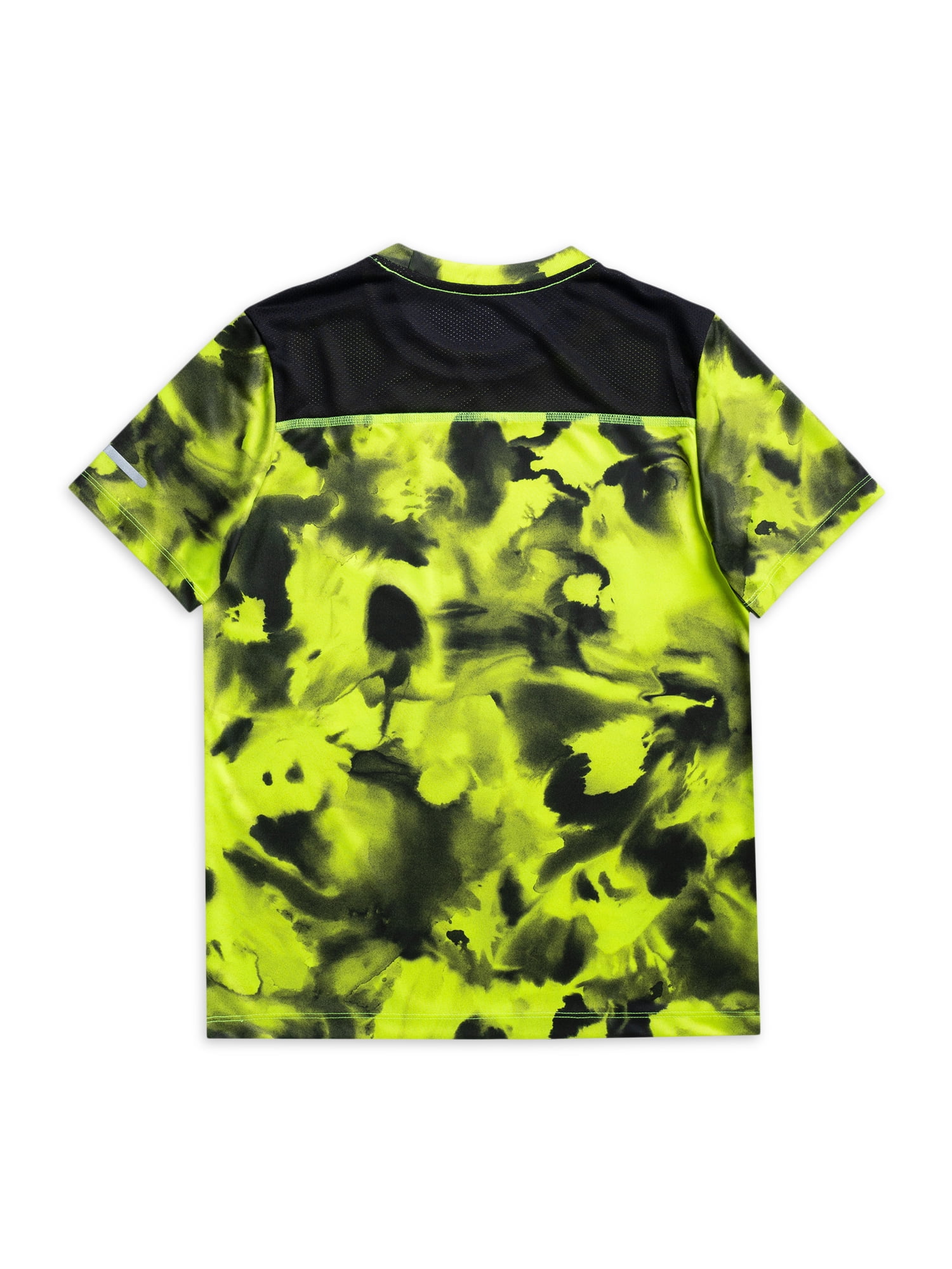 Athletic Works Boys Active Solid and Print Short Sleeve T-Shirts, 3-Pack, Sizes 4-18 & Husky