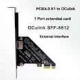 thumbnail image 5 of PCIe 4.0 X1 to Oculink SFF8611/8612 Expansion Card to SFF-8639, 5 of 5