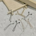 thumbnail image 4 of 12Pcs Head Scarf Fixing Clip Heavy Duty Metal U-shaped Clip Women Shirt Sleeve Jeans Pants Clip Buckle Clothing Accessories, 4 of 7