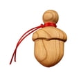 thumbnail image 3 of Adorno pequeño de madera de durazno para puerta, bolso y llavero. Estilo B 10cmx6cm, 3 of 9
