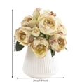 thumbnail image 3 of huayou Fake Flowers for Home Decor, Artificial Floral Arrangement for Table Vase, Ideal for Home Office Wedding Decoration, Indoor Outdoor Home Garden Party Yard Lawn Wall Porch, 3 of 7