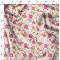thumbnail image 3 of Soimoi Cotton Poplin White Fabric By the Yard - 42 Inch Wide - Florals, Leaves Print Fabric - Elegant & Beautiful Patterns for Fashion and Home Decor Printed Fabric, 3 of 6