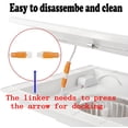 thumbnail image 3 of Extractor de baño JOANAJO con soporte de techo con luz LED de 120 m³/h, 3 of 7