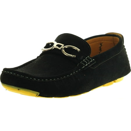 

Arider BRUCE-02 Mens Driving Moccasin Style Slip-on Loafer Shoes Yellow/Black 8