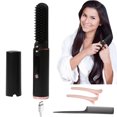 thumbnail image 1 of YFYDS Wireless Straightening Brush, Mini Hair Straightener Brush with Negative Ion Technology, USB Rechargeable Portable Styling Brush for Beard and Hair Clearance Sales Today Deals Prime, 1 of 5