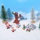 thumbnail image 1 of Uuiauoio Christmas Ornament Set with Santa Penguin Deer and Snowman, for Tabletop Display, Festive Winter Scene for Home Shelf Mantel and Holiday Party Decoration, 7-Piece Collection, 1 of 6