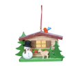 thumbnail image 1 of Christian icht Ornement - Chalet avec Bonhomme de Neige, 1 of 1