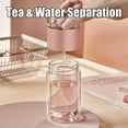 thumbnail image 3 of Alivefuser Tea Infuser, Alive Fuser Tea Infuser, Alivefuser™ Tea Infuser, Alivefuser Teapot, Glass Tea Infuser for Loose Leaf Tea, Tea Water Separation Tea Cup for Office Travel (Gold, 12oz(350ml)), 3 of 8