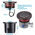thumbnail image 6 of 12 Pack LED Aluminum Landscape Well Light In Ground Outdoor, 3000K Warm White, IP67 Waterproof, 6 of 6