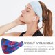 thumbnail image 5 of Minnieouse Cinta para la cabeza para ciclismo, pañuelo para la cabeza, patrón bien diseñado, diadema étnica para la cabeza, para Yoga, deportes, línea Type3 NO3 Minnieouse AP009760-07, 5 of 6
