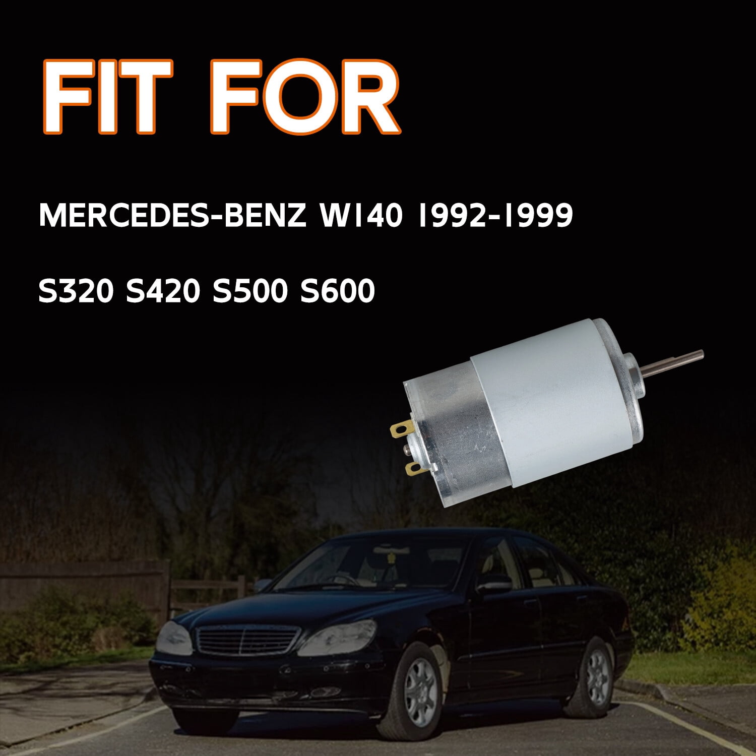 Door Locking Vacuum Supply Pump Motor Fits for Mercedes Benz S420 S500 S320 W140