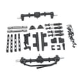 thumbnail image 4 of MERIGLARE RC Car Spare Parts Kits RC Accessories Sturdy RC Front Rear Axle RC Upgrade Metal for 1/12 MN82 LC79 RC Vehicles RC Hobby Car black, 4 of 8