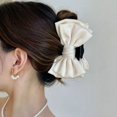 thumbnail image 2 of Pinces à Cheveux Arc Pinces à Cheveux Femmes Noir Bowknot Mode Pince à Cheveux Épingle à Requin, 2 of 8