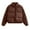 Coffee, variant on Babysbule Winter Coats for Women Fashion Women Solid Stand-up Collar Cardigan Down Jacket Outerwear Padded Coat