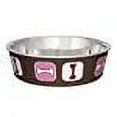 thumbnail image 2 of Loving Pets Cosmopolitan Bella Bowl For Dogs Large Pink (Pack of 1), 2 of 3
