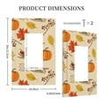 thumbnail image 3 of Disketp Rustic Harvest Time Decorative Light Switch or Outlet Wall Plate with Safety Cover-Style U, 3 of 6
