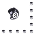 thumbnail image 2 of Greeniant Casco Seguridad para mascotas Sombreros divertidos Sombreros lindos Accesorios Gorros para la cabeza Cascos para aves de corral para patitos de negro 8 10piezas Greeniant CBP377051, 2 of 5