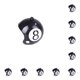 thumbnail image 2 of Greeniant Casco Seguridad para mascotas Sombreros divertidos Sombreros lindos Accesorios Sombreros Gorros Cascos de aves de corral para patitos de aves de negro 8 10piezas Greeniant CBP377051, 2 of 5